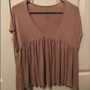 AE Soft and Sexy oversized shirt